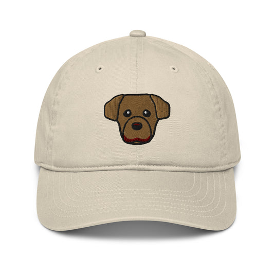 Organic Cotton Embroidered Dad Hat